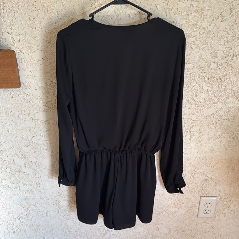 White House Black Market Long Sleeve Romper - Picture 3 of 6